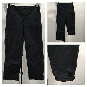 PATAGONIA Black Adjustable Leg Hem Zip Pocket Hiking Activewear Pant